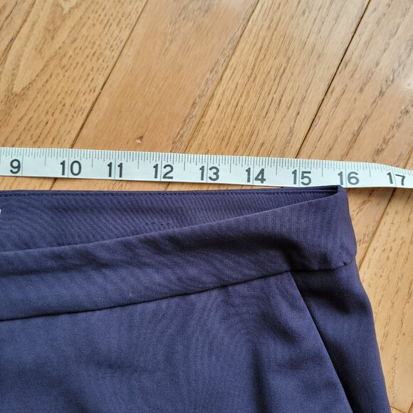 H&M Navy Blue Slacks Trousers Dress Pants Women's Size 10 - Picture 10 of 12